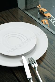 Round buffet plate square center - Raynaud